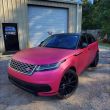 KPMF K75504 Iced Pink Titanium Matt Car Wrapping Folie auf einem Range Rover