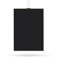 Metamark Interior Möbelfolie selbstklebend Soft Matt Black A4 Muster AF-M10