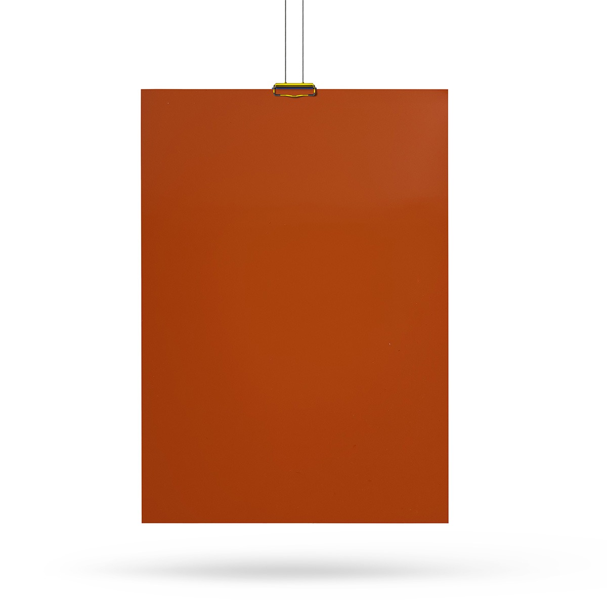 3M 2080-HG14 Burnt Orange High Gloss A4 Muster

