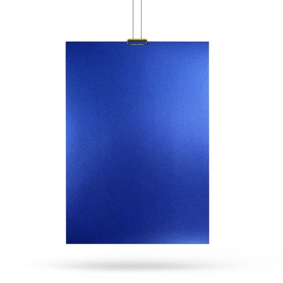 3M 2080-M217 Slate Blue Metallic Matt A4 Muster Car Wrapping Autofolie