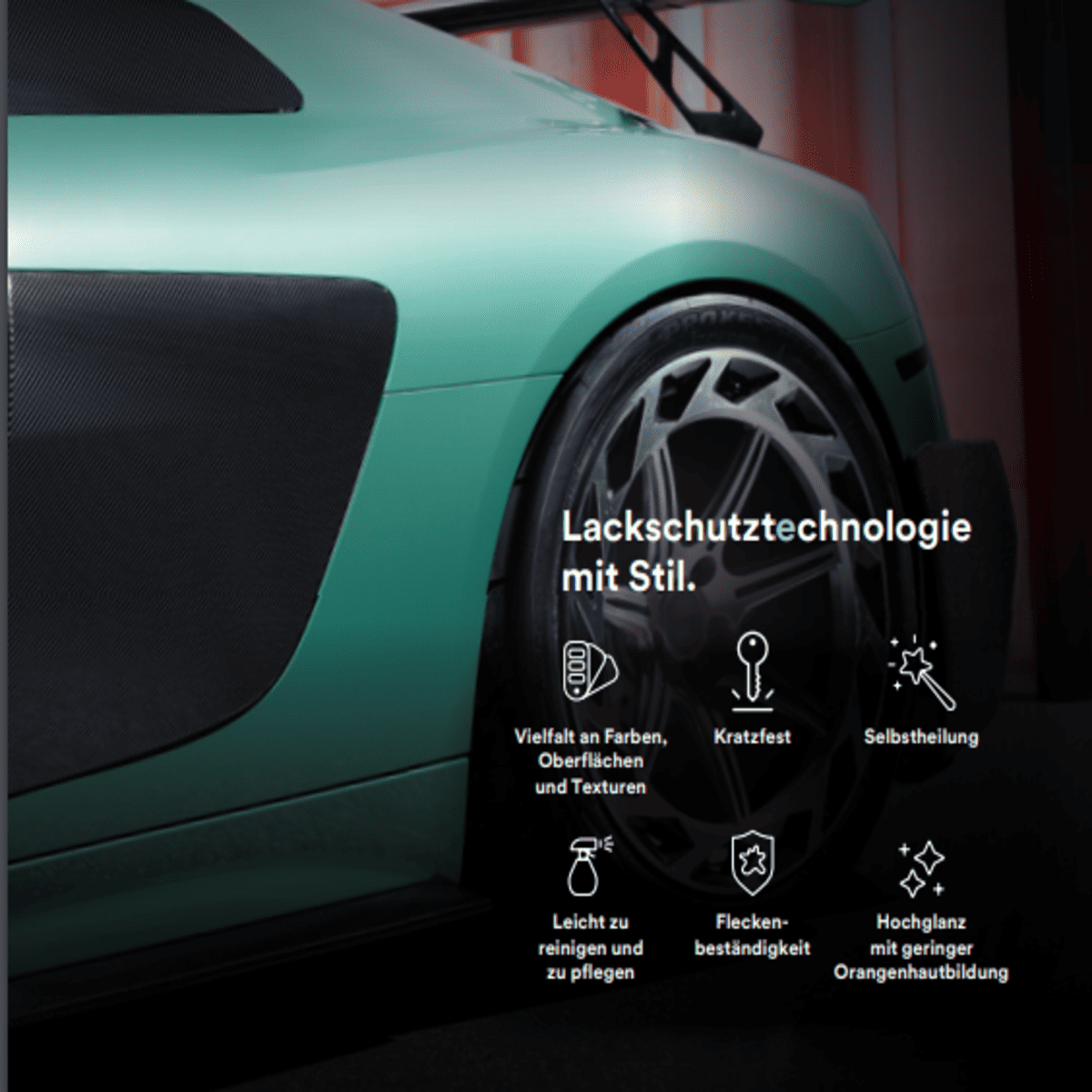 3M PWF Protection Wrap Film farbige Lackschutzfolie