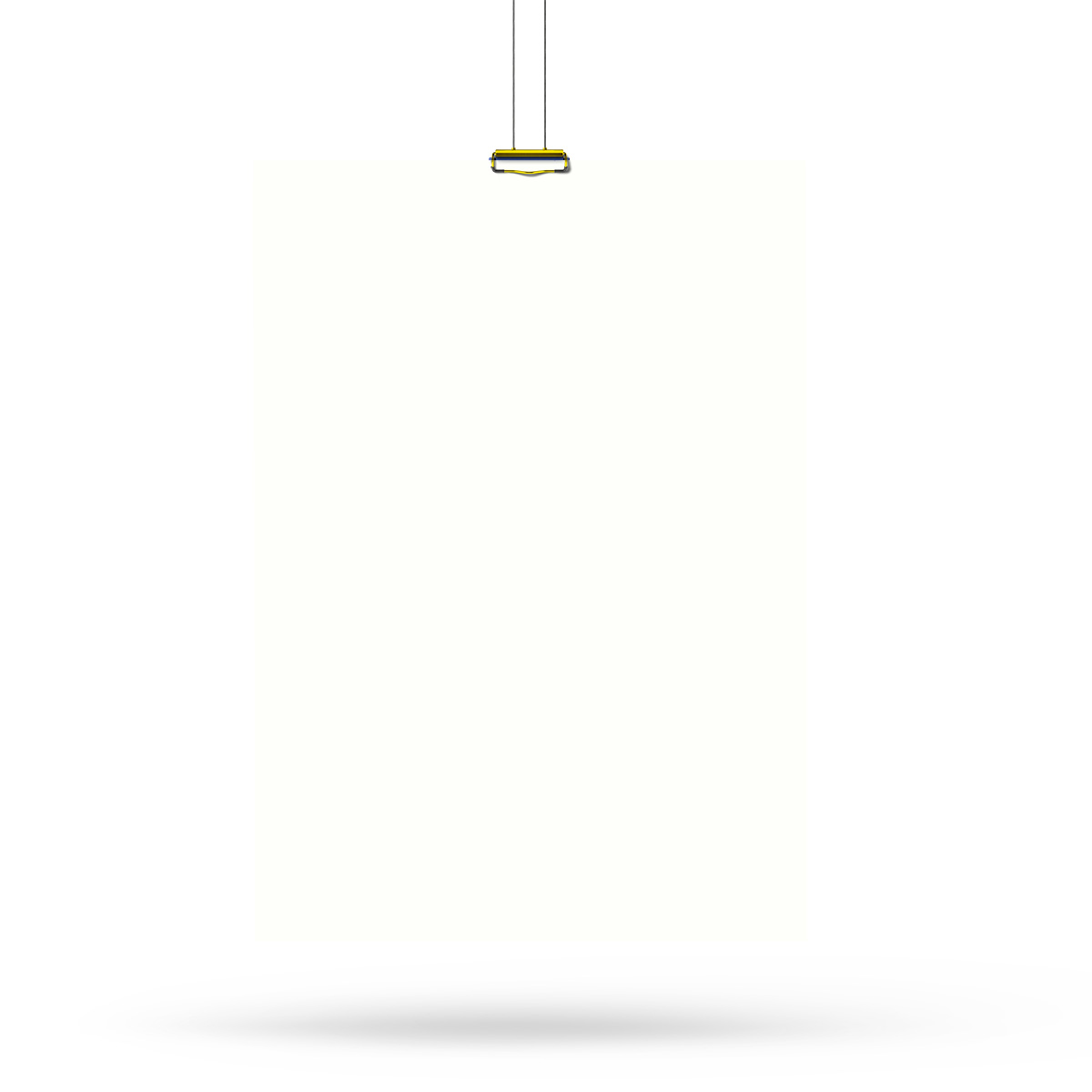 Metamark Alpine White AF-C01 Möbelfolie A4 Muster