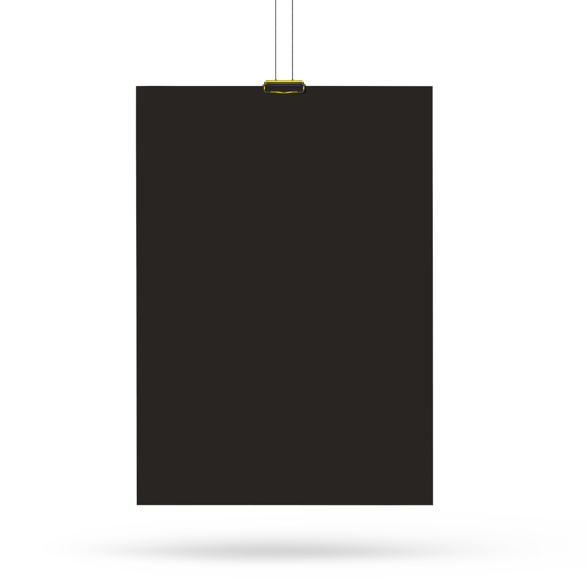 Metamark Pitch Black AF-C10 Möbelfolie A4 Muster