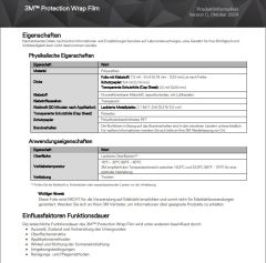 3M PWF Protection Wrap Film farbige Lackschutzfolie