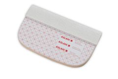 ASLAN Rakel WoodSqueegee mit Filzkante 16 cm Car Wrapping Werkzeug