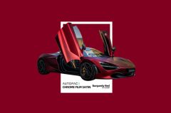 So-Fine Chrome Film AF-50280M Burgundy Red Satin-Autofolie