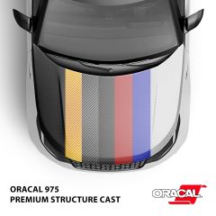 Oracal 975CA Premium Carbon Structure Cast  Car Wrapping Autofolie