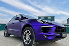 So-Fine Chrome Film AF-50500M Purple Satin Car Wrapping Autofolie