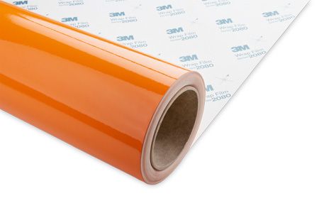 3M 2080-G54 Bright Orange Gloss-Autofolie