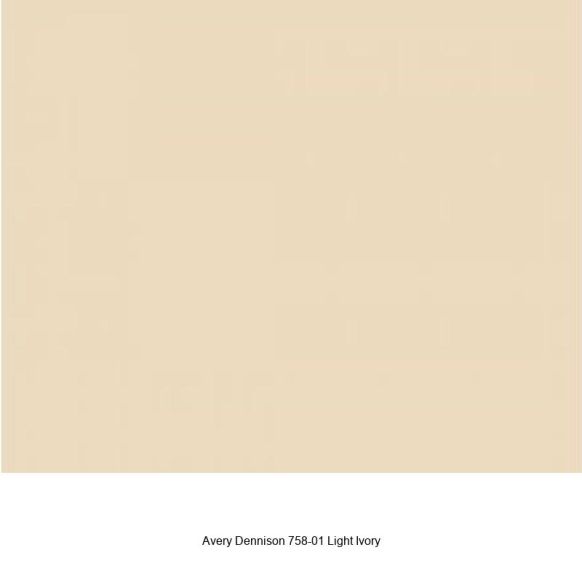 Avery 758-01 Light Ivory Glänzend