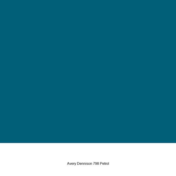 Avery 798 Petrol Glänzend