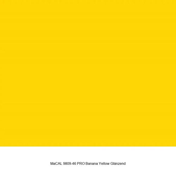 MaCAL 9809-46 PRO Banana Yellow Glänzend
