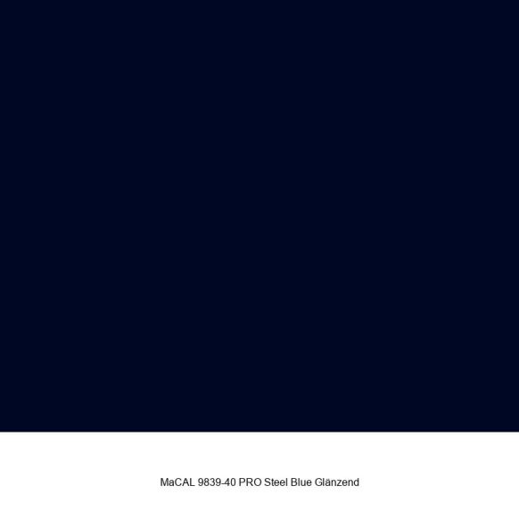 MaCAL 9839-40 PRO Steel Blue Glänzend