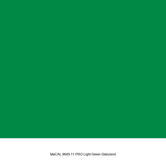 MaCAL 9849-11 PRO Light Green Glänzend