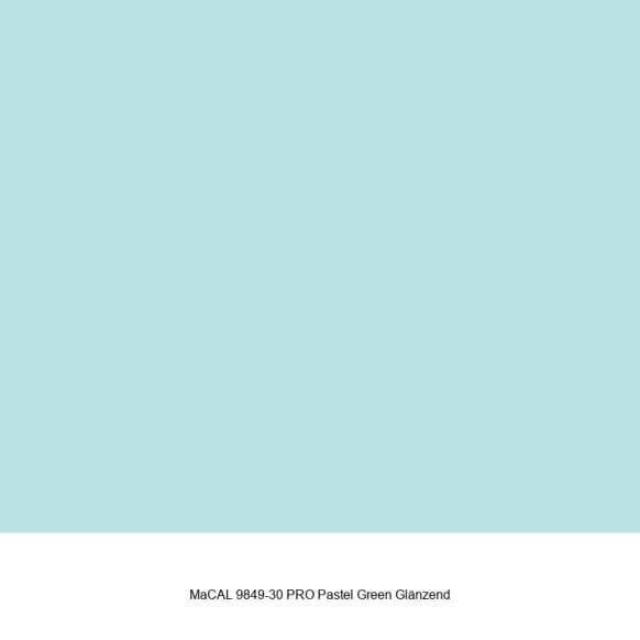 MaCAL 9849-30 PRO Pastel Green Glänzend