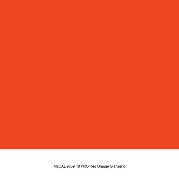 MaCAL 9859-48 PRO Red Orange Glänzend