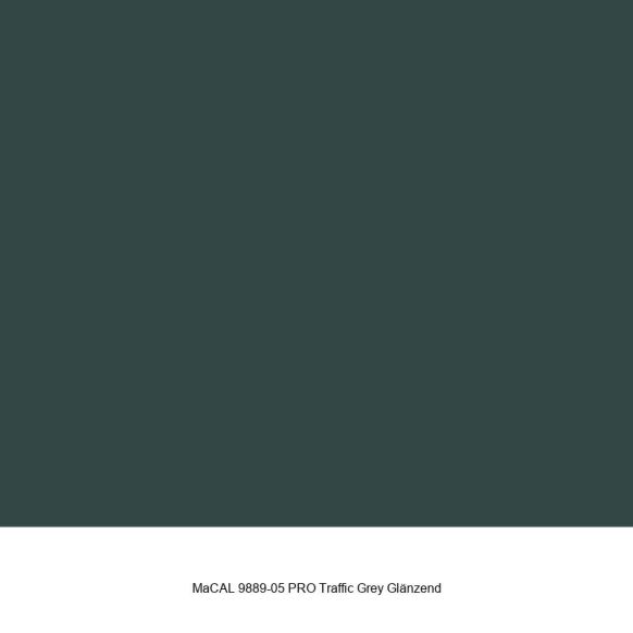 MaCAL 9889-05 PRO Traffic Grey Glänzend 