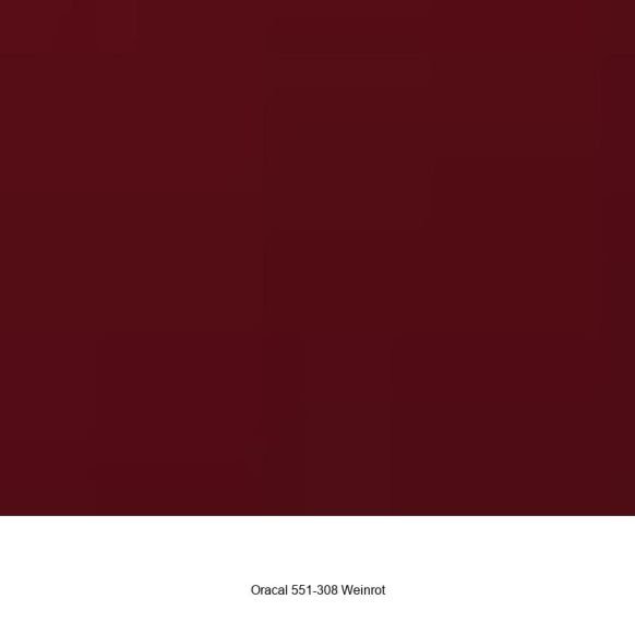 Oracal 551-308 Weinrot Glänzend