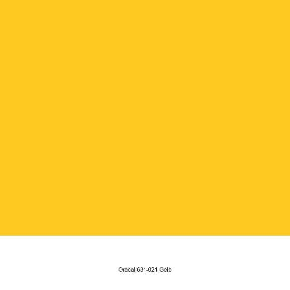 Oracal 631-021 Gelb Matt