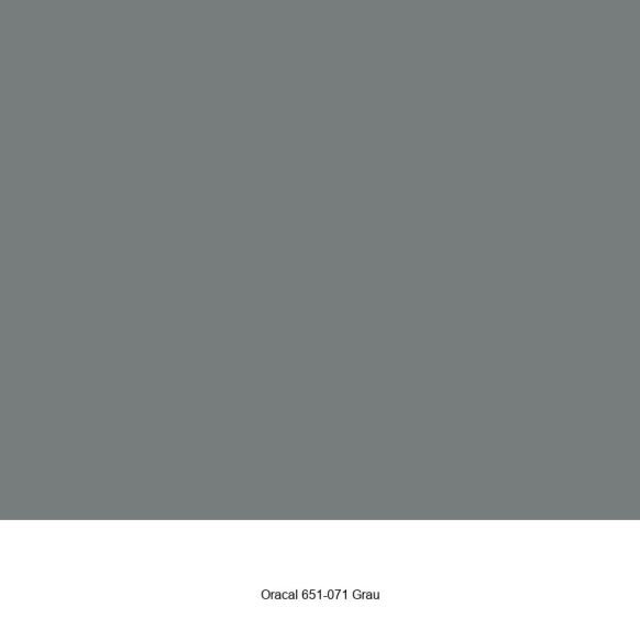Oracal 651-071 Grau Glänzend