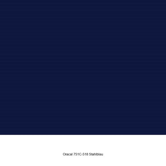 Oracal 751C-518 Stahlblau