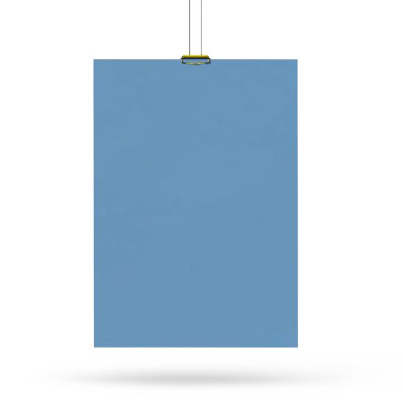 KPMF K75414 Porcelain Blue Glänzend A4 Muster – Premium Autofolie