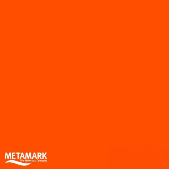 Metamark M7-112 Tangerine Glänzend Plotterfolie Breite 1