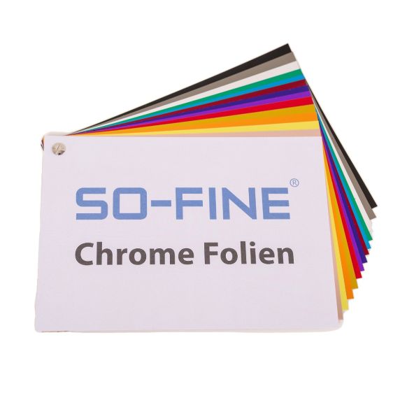 SO-FINE MUSTERFÄCHER CHROME FILM AF