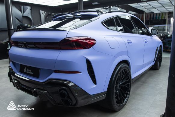 Avery SWF Dreamline Blue Matt - Supercar Blondie Sonderfarbe Car Wrapping Autofolie