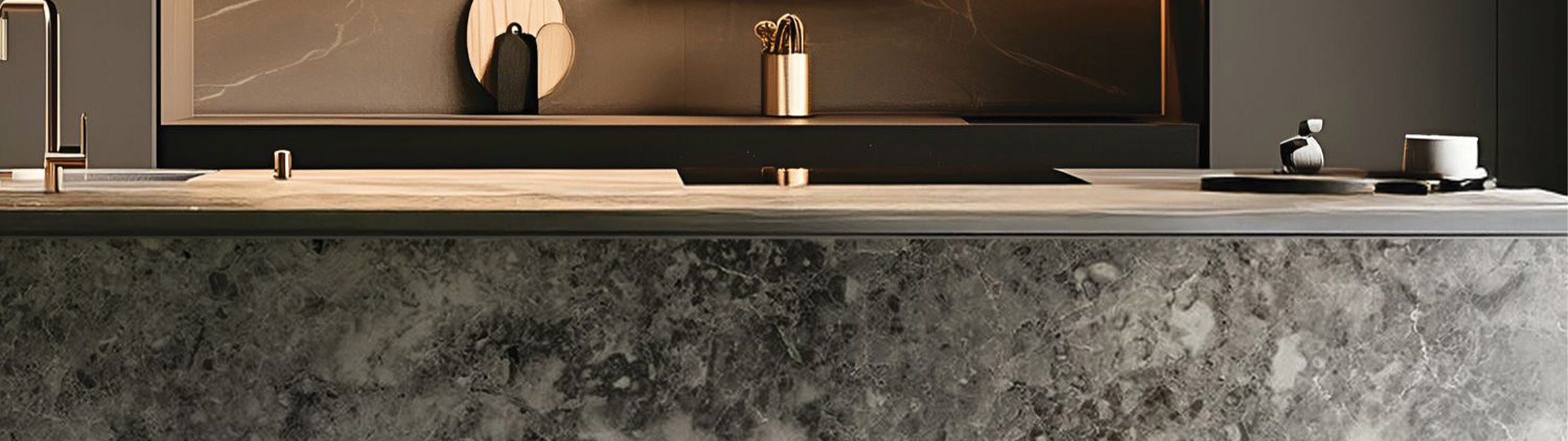 Marmor Möbelfolien in Bianco Onyx oder Lava 